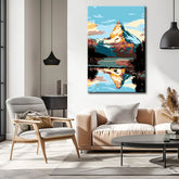 Painting by Numbers Mount Toblerone